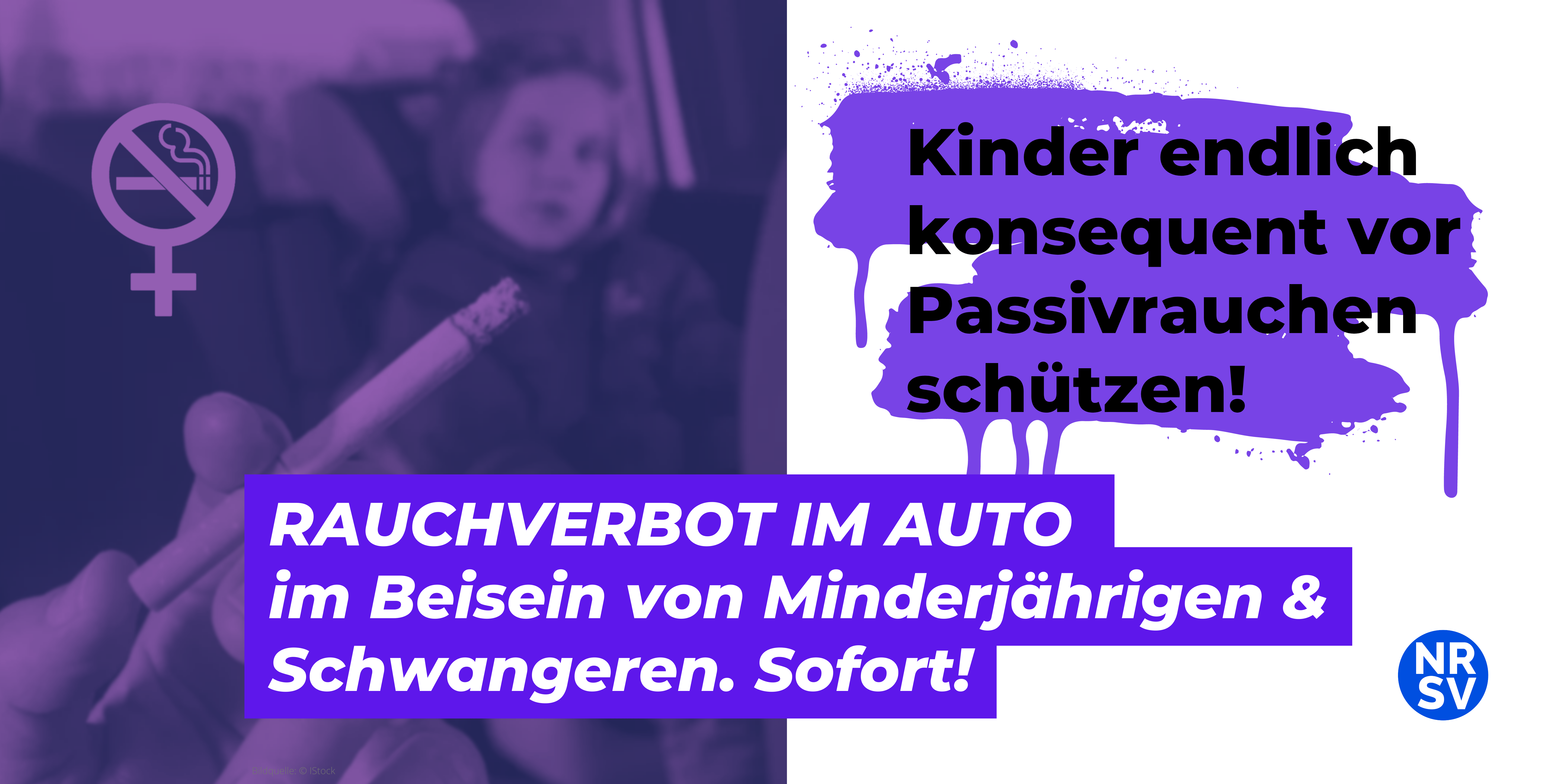Rauchverbot im Auto – NRSV